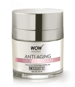 WOW Anti Aging No Parabens Night Cream