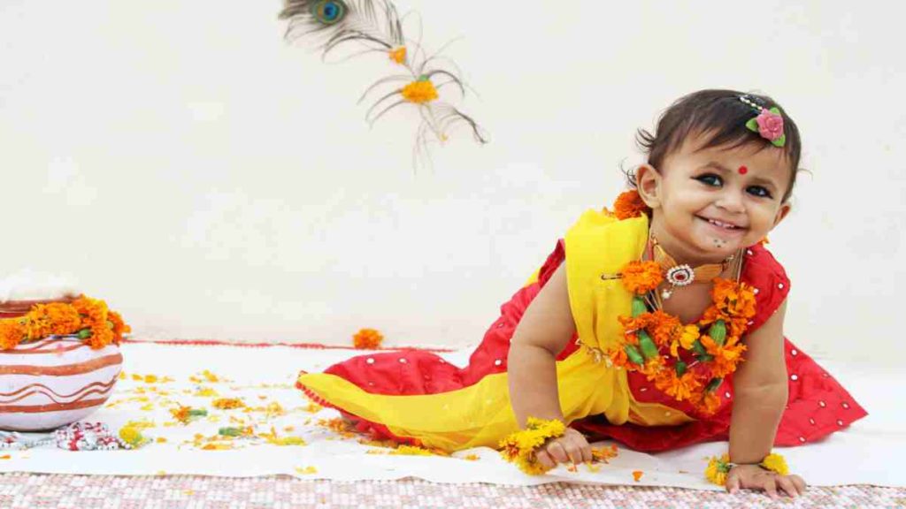 How To Dress Up Your Baby As Lord Krishna