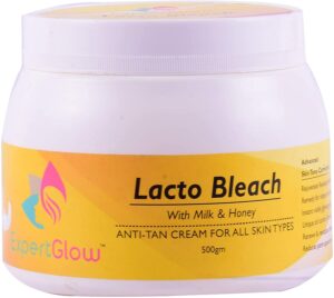 ExpertGlow Lacto Bleach Tan Removal Cream